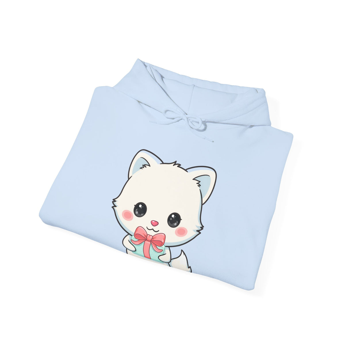 Kawaii Arctic Fox Gift Hoodie for Cozy Holiday Giving