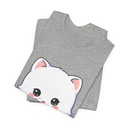 Kawaii Arctic Fox T-Shirt for Cozy Winter Gift Giving