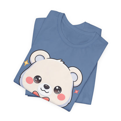 Kawaii Polar Bear Gift T-Shirt for Cute Holiday Cheer