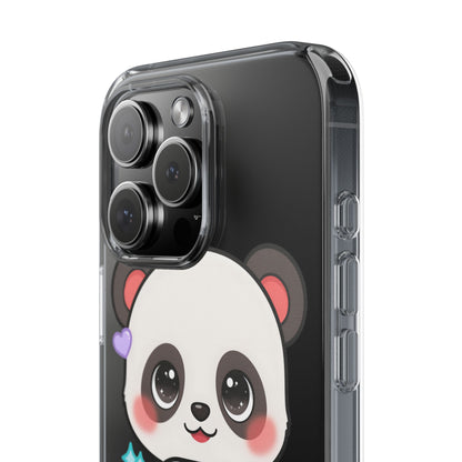 Gamer Panda Clear Impact-Resistant Phone Case