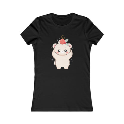 Kawaii Christmas Polar Bear Women's Tee