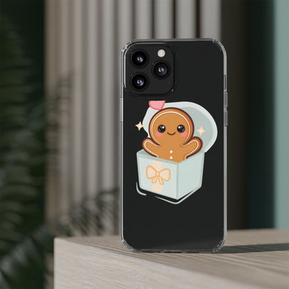 Gingerbread Man Phone Case – Kawaii Holiday Gift