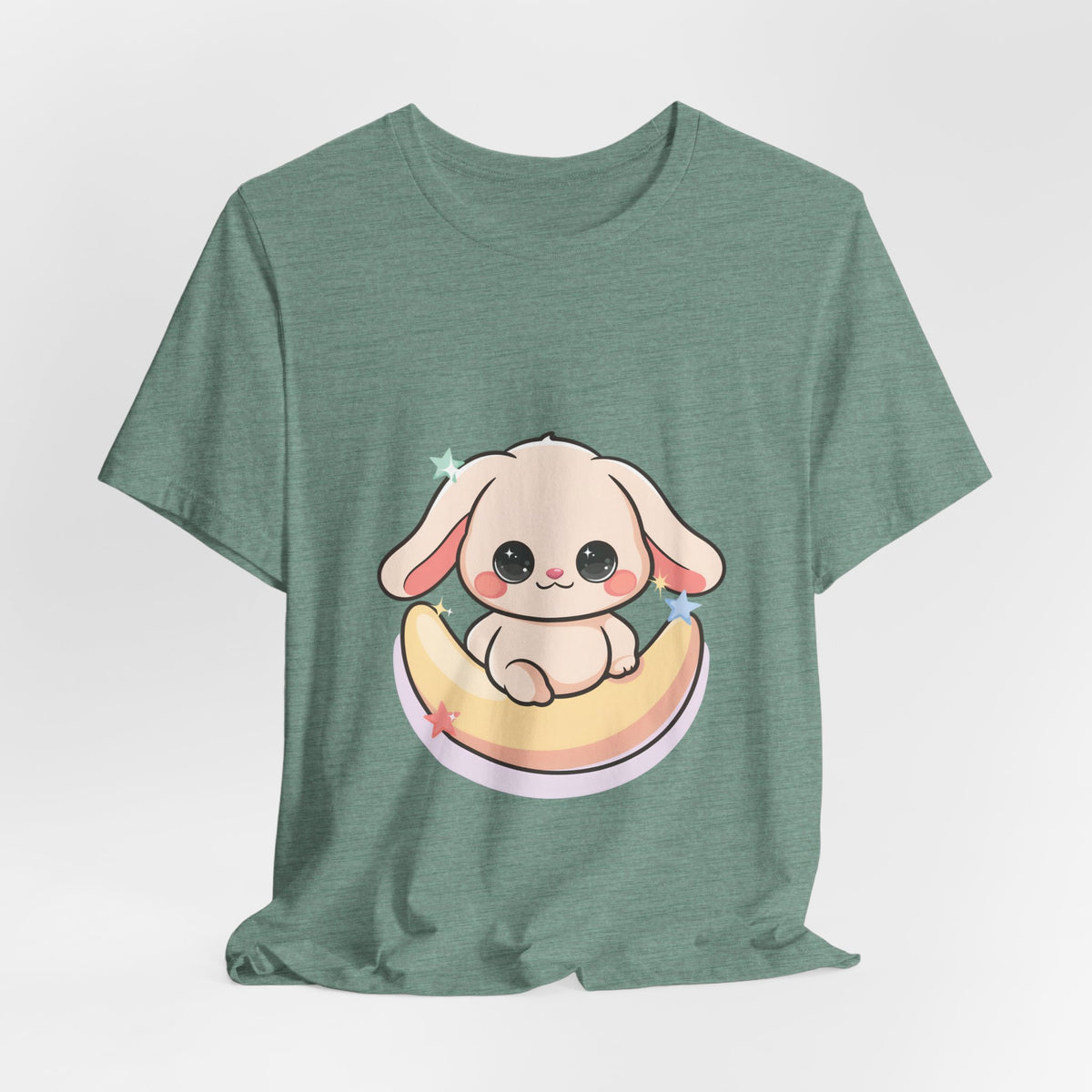 Kawaii Bunny Moon T-Shirt for Cute Style Lovers
