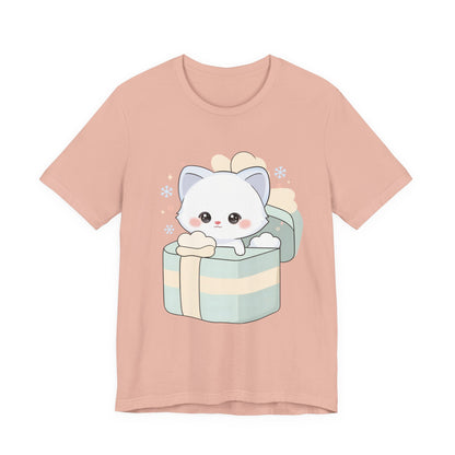 Arctic Fox Gift Tee, Cute Kawaii Birthday Present