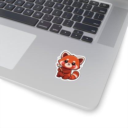 Kawaii Red Panda Sticker for Creative Decor