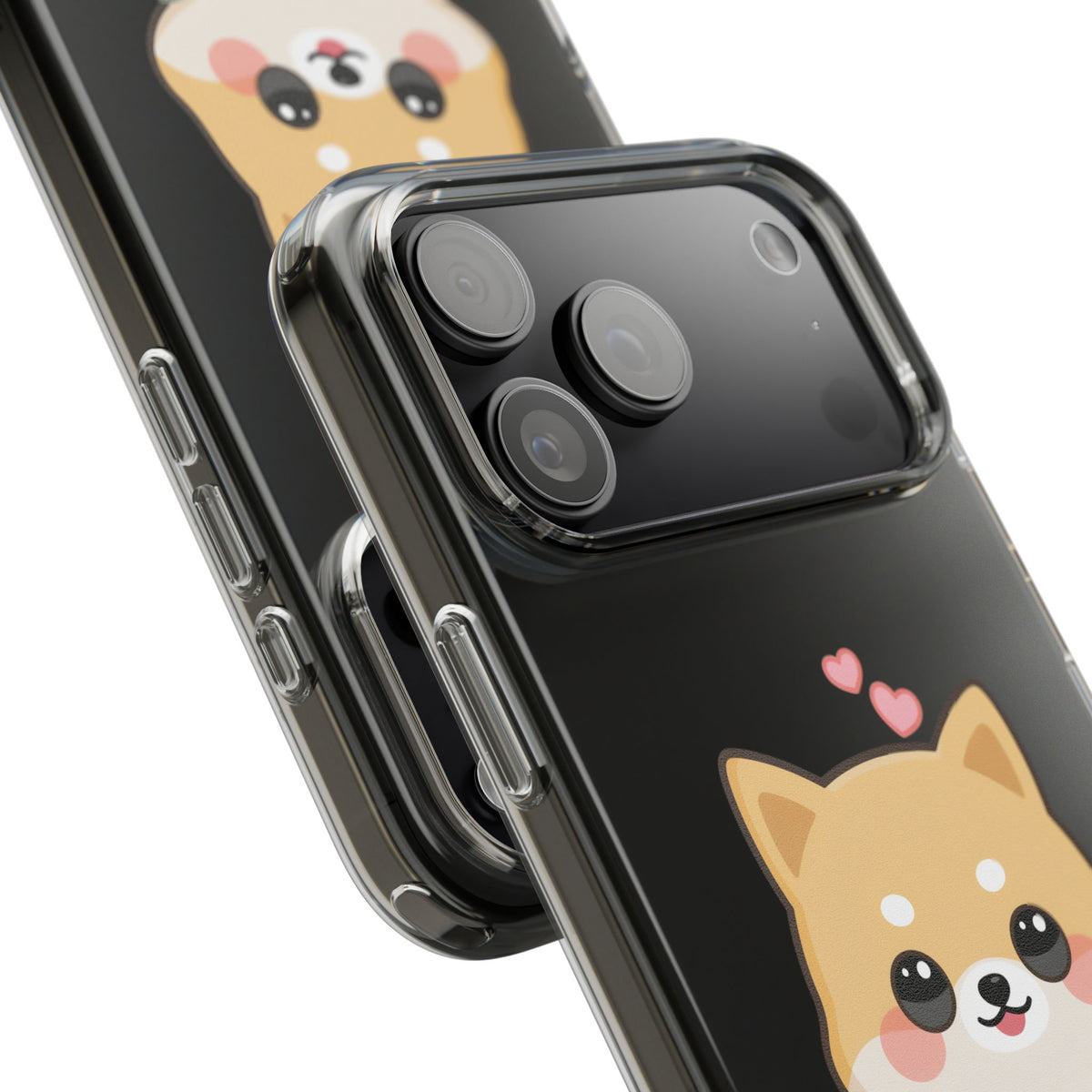 Kawaii Shiba Inu Phone Case, Cozy Valentine Gift