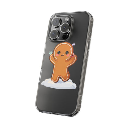 Kawaii Gingerbread Phone Case for Cozy Holiday Fans