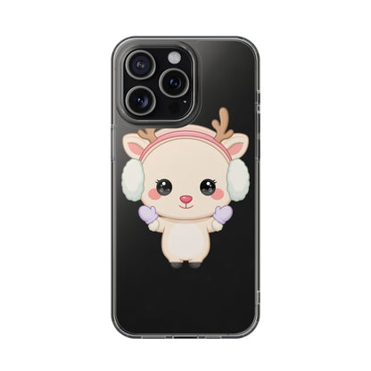 Kawaii Reindeer Phone Case for Cozy Cute Style