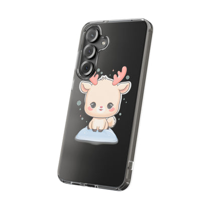 Kawaii Reindeer Phone Case for a Sweet Winter Cheer