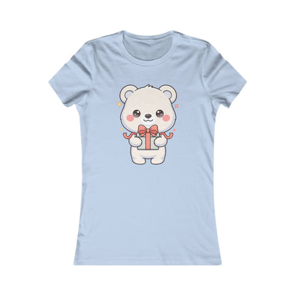 Kawaii Polar Bear Gift T-Shirt for Cute Winter Style