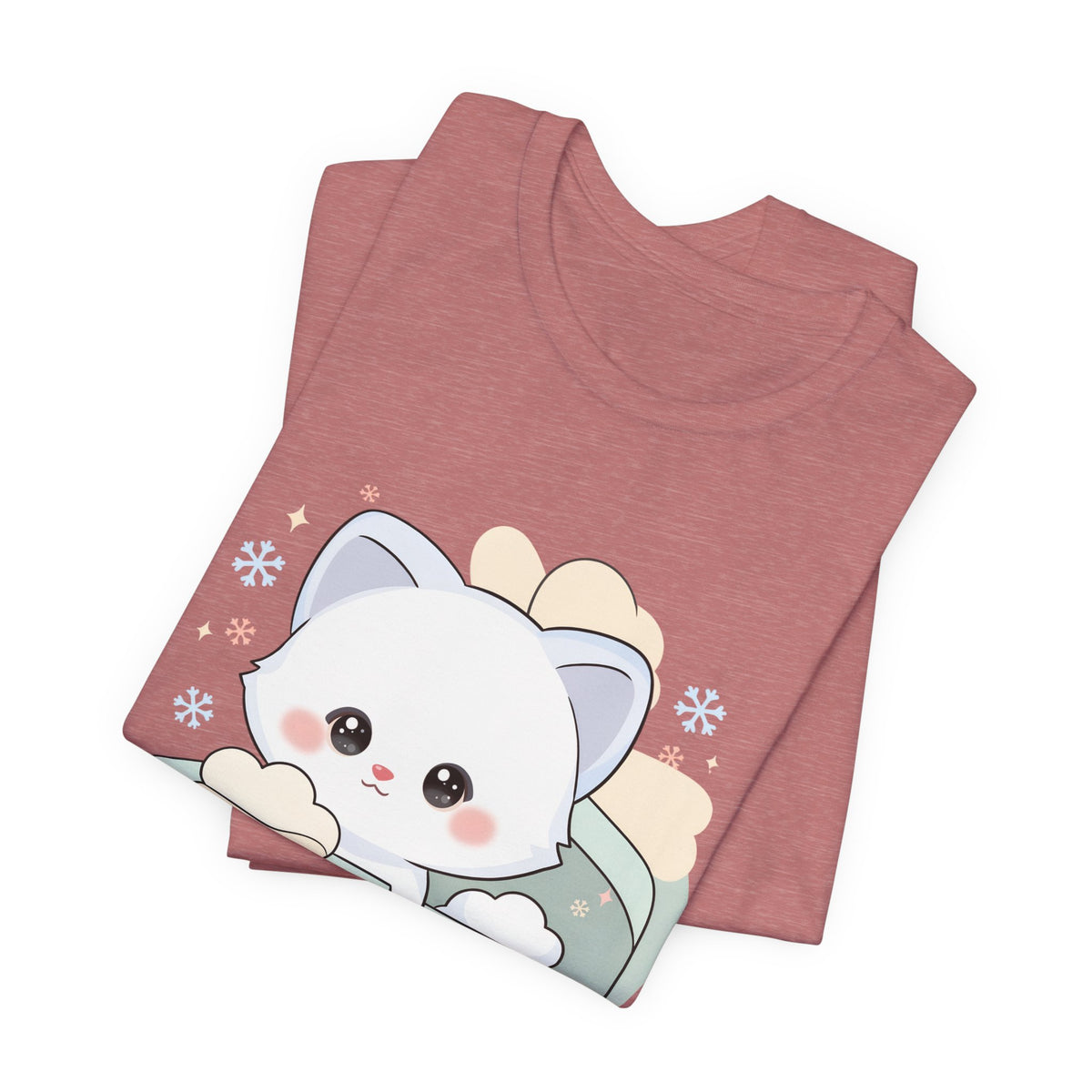 Arctic Fox Gift Tee, Cute Kawaii Birthday Present