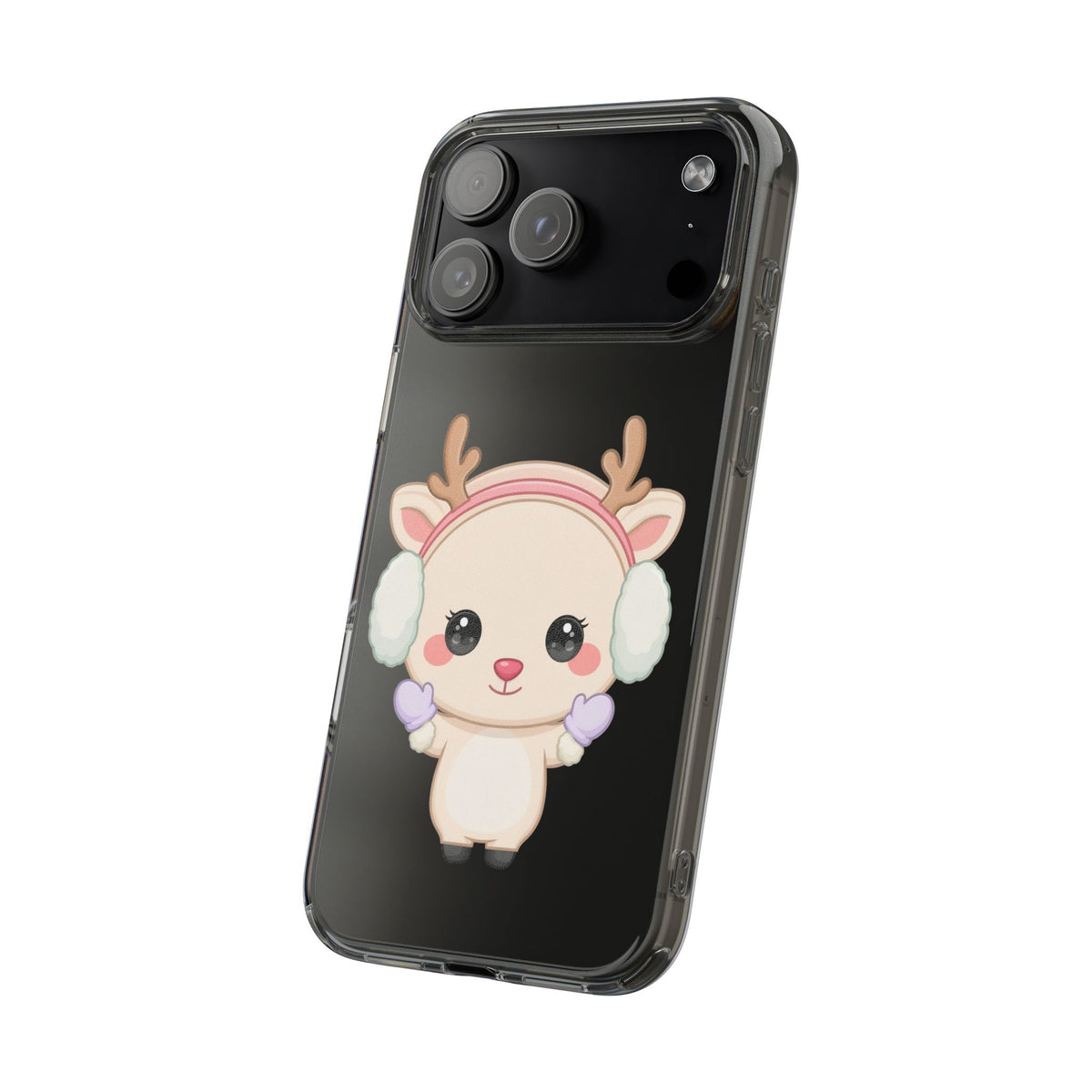 Kawaii Reindeer Phone Case for Cozy Cute Style