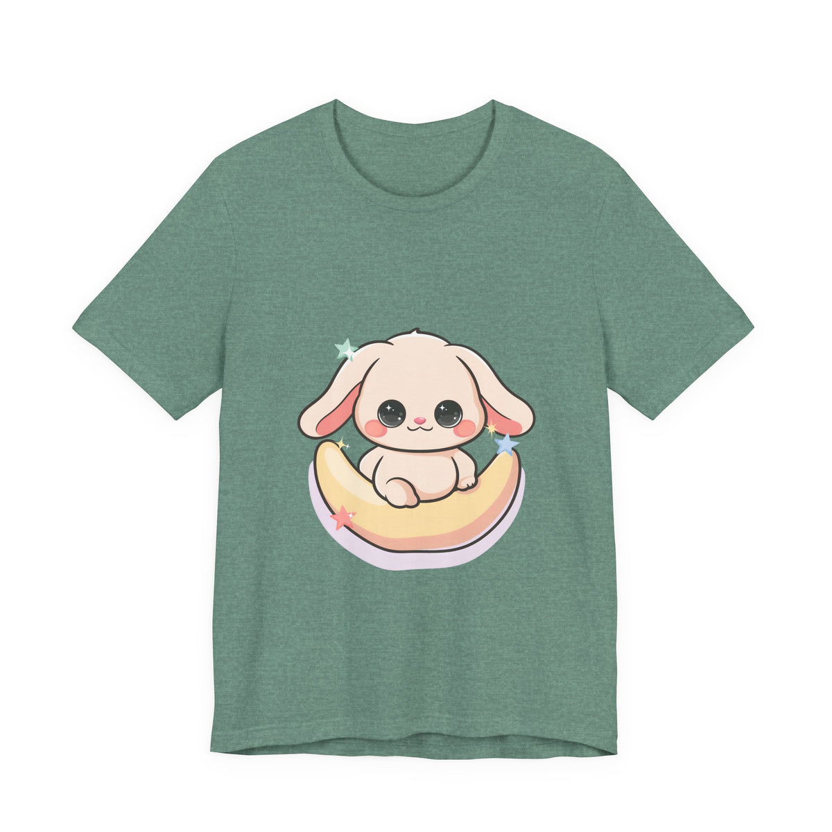 Kawaii Bunny Moon T-Shirt for Cute Style Lovers