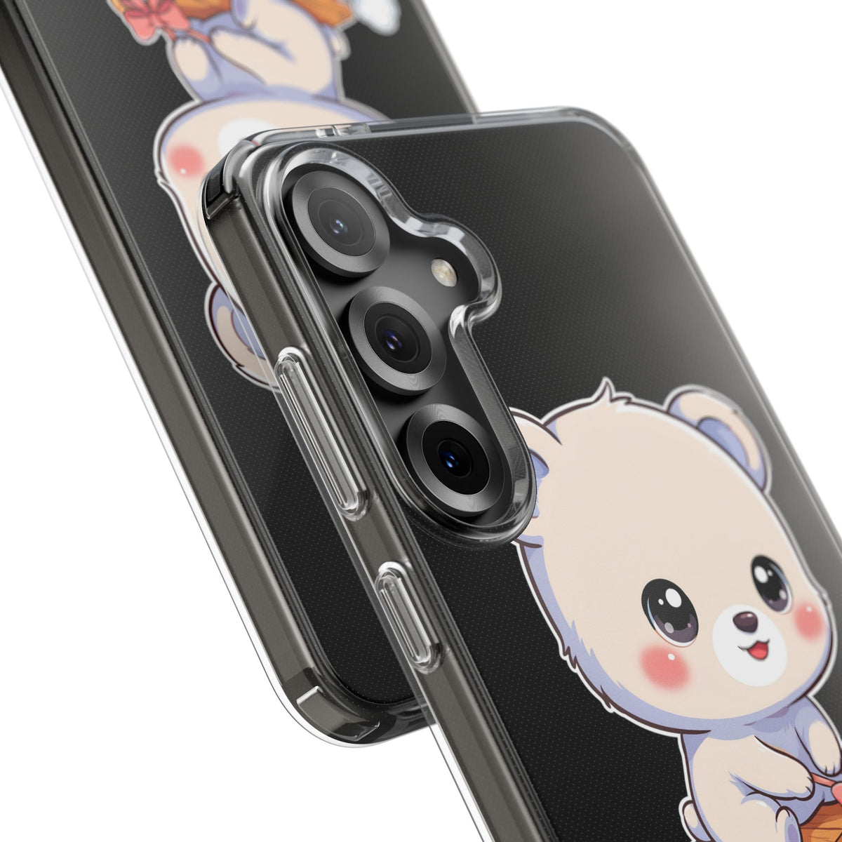 Kawaii Polar Bear Phone Case, Cute Winter Gift