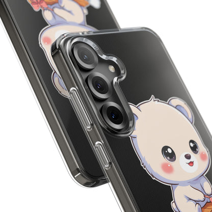 Kawaii Polar Bear Phone Case, Cute Winter Gift