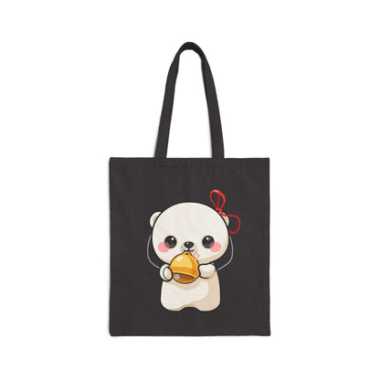 Kawaii Polar Bear Tote Bag for a Little Everyday Joy