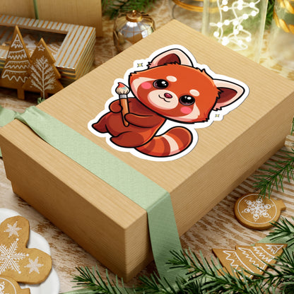 Kawaii Red Panda Sticker for Creative Decor