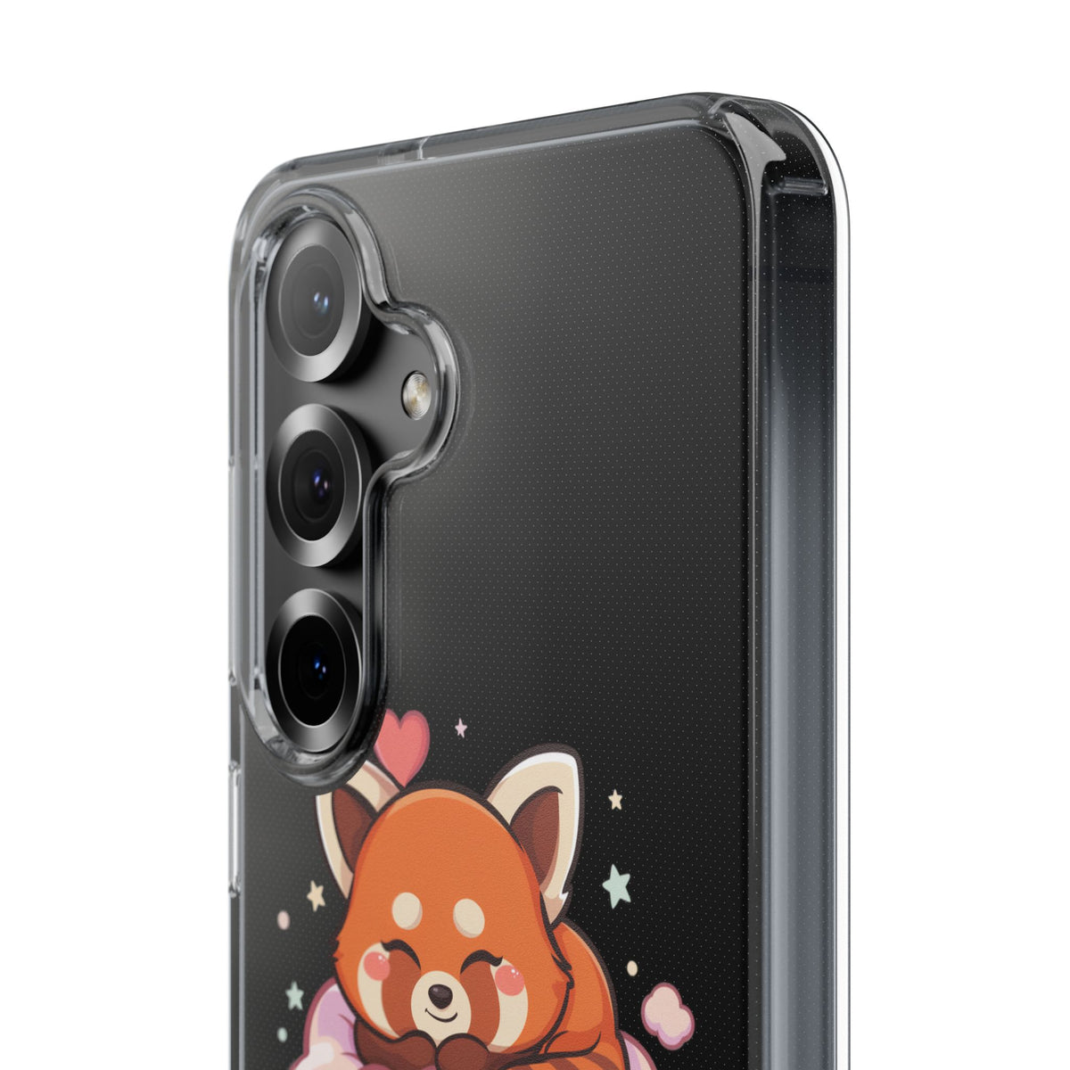 Cute Red Panda Phone Case, Dreamy Kawaii Cloud Art