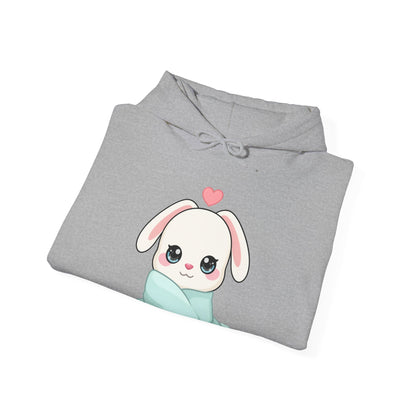 Kawaii Bunny Hoodie for Cozy Couch Days