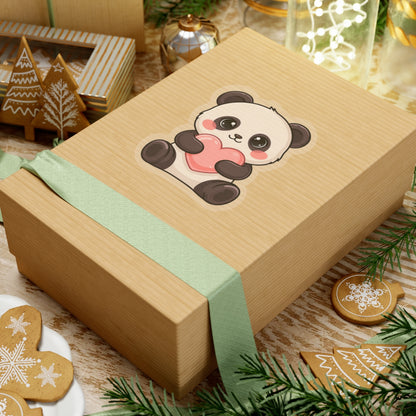 Kawaii Panda Sticker, Sweet Valentine Gift
