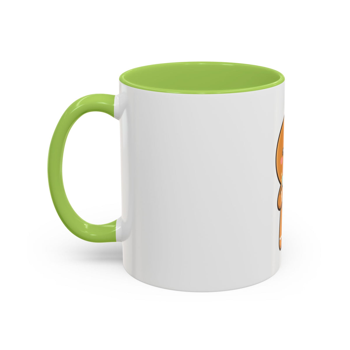 Gingerbread Coffee Mug, Cute Holiday Accent Mug