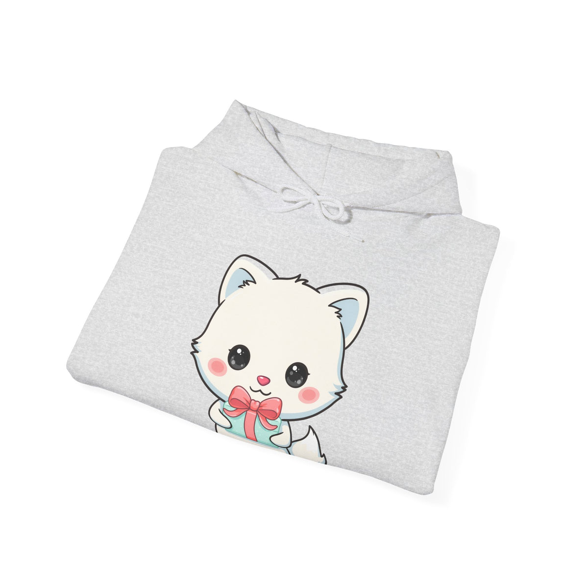 Kawaii Arctic Fox Gift Hoodie for Cozy Holiday Giving