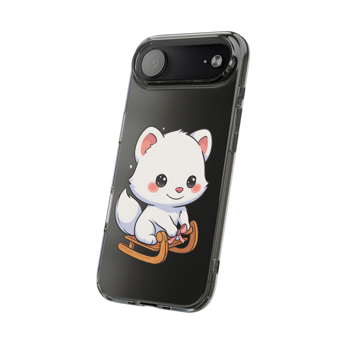 Kawaii Arctic Fox Phone Case for Cute Animal Lovers