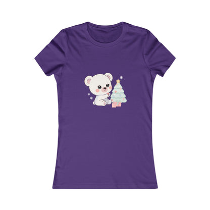 Cute Christmas Polar Bear Women's Tee
