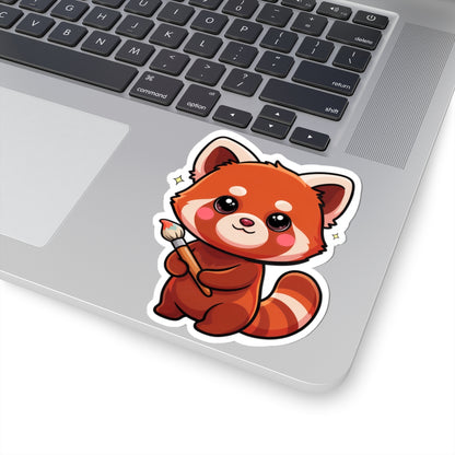 Kawaii Red Panda Sticker for Creative Decor