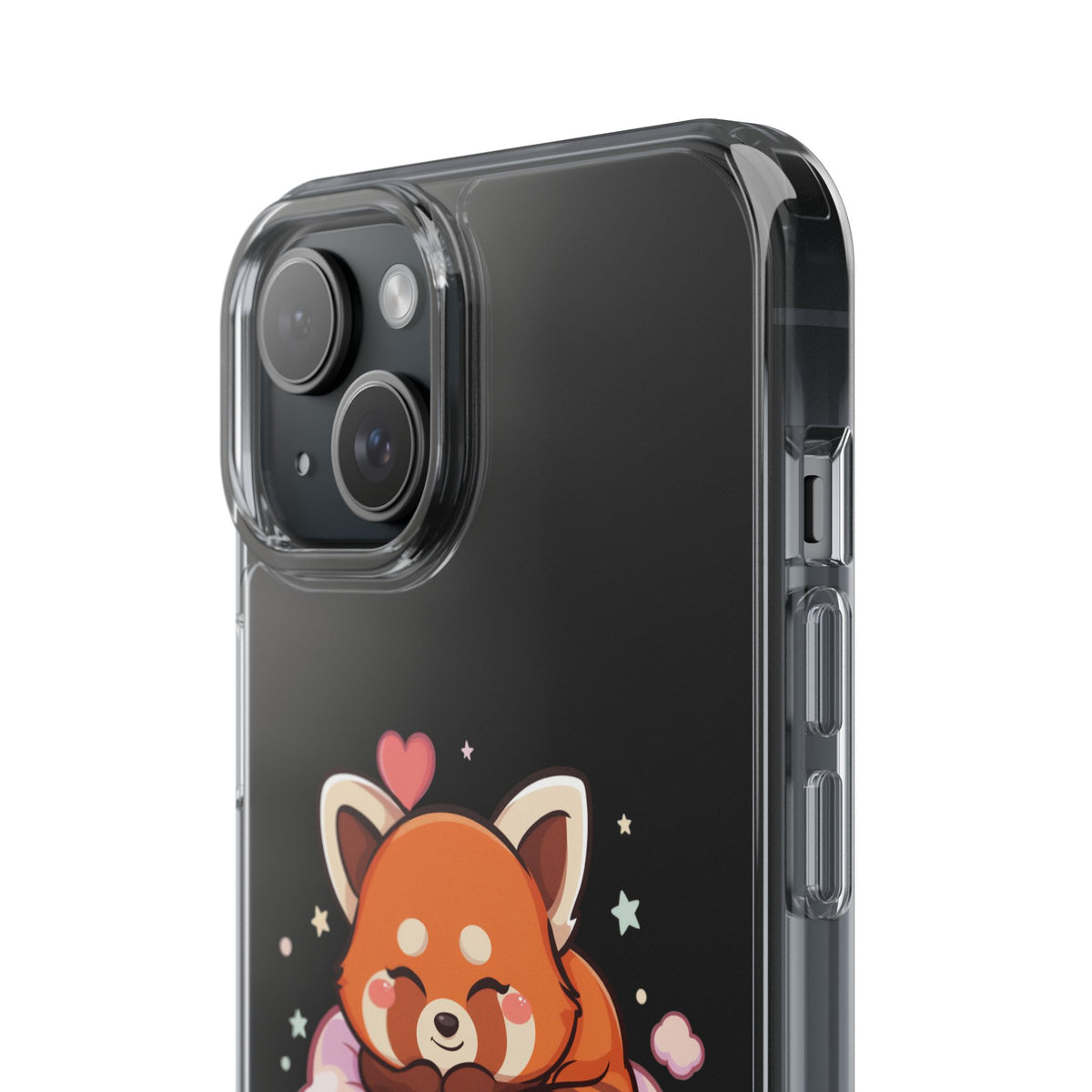 Cute Red Panda Phone Case, Dreamy Kawaii Cloud Art