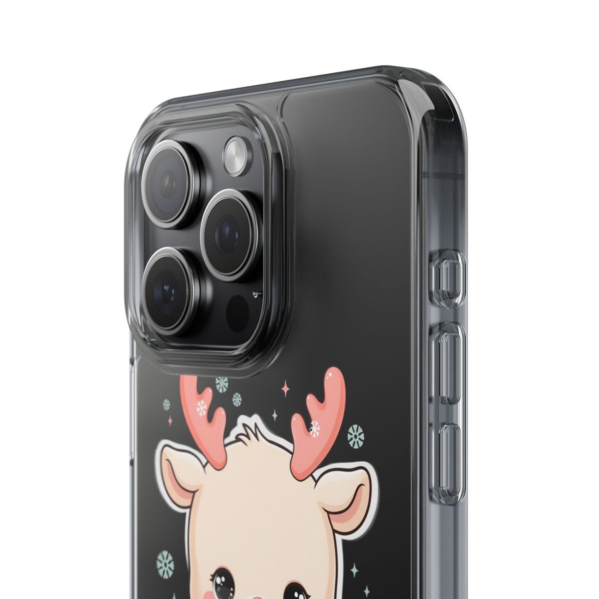Kawaii Reindeer Phone Case for a Sweet Winter Cheer