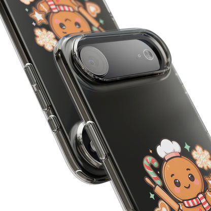 Gingerbread Christmas Phone Case for Holiday Baking Fans
