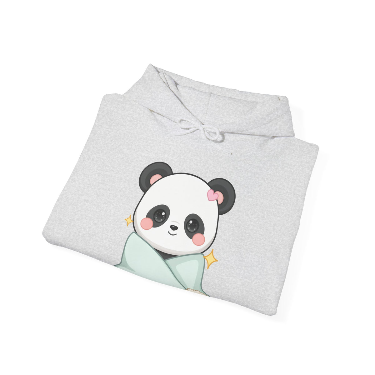 Kawaii Panda Hoodie, Cozy Chibi Animal Sweatshirt