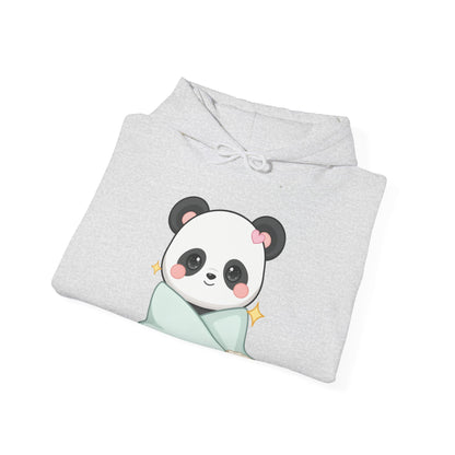 Kawaii Panda Hoodie, Cozy Chibi Animal Sweatshirt