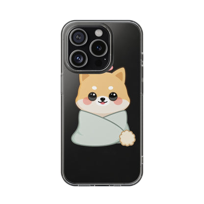 Kawaii Shiba Inu Phone Case, Cozy Valentine Gift