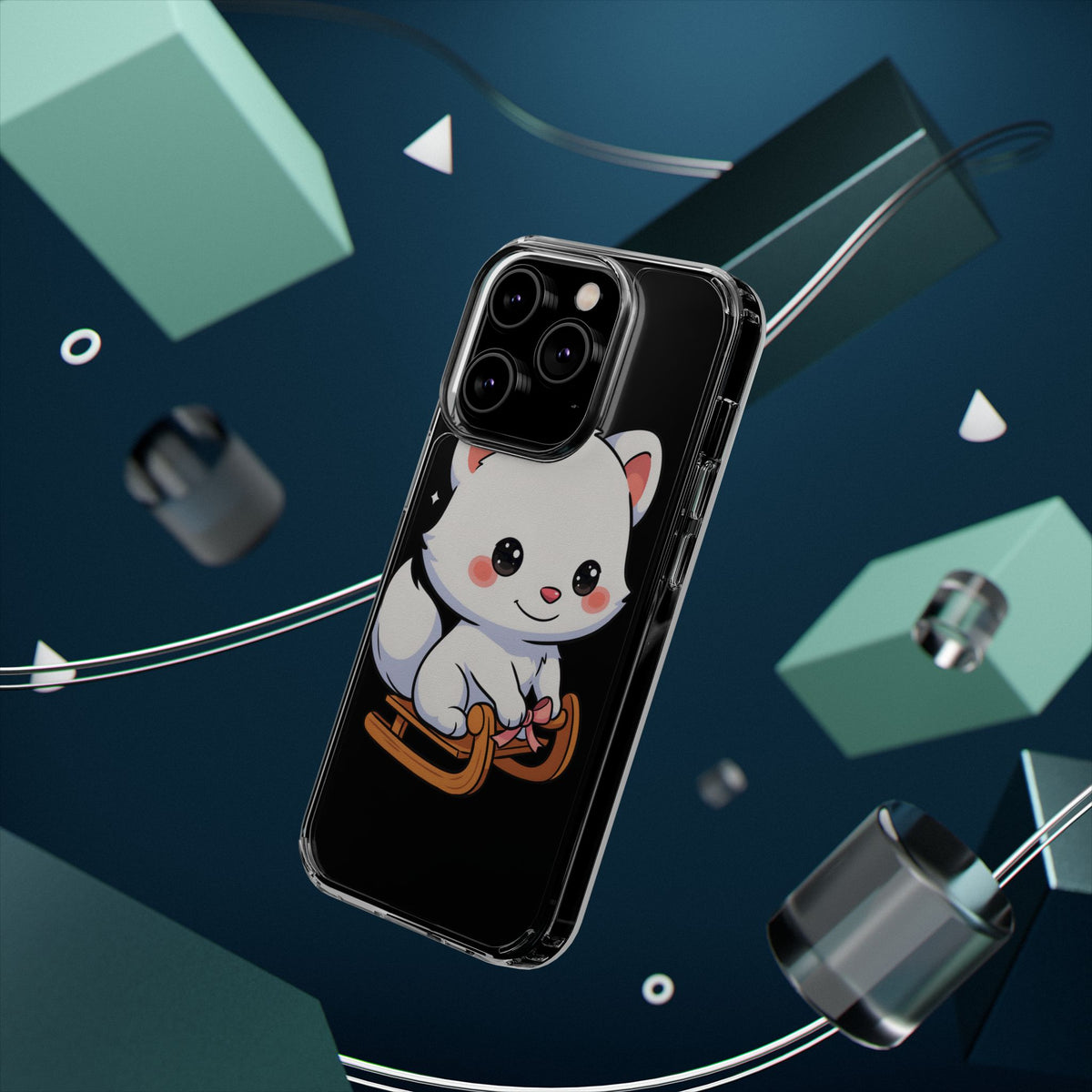 Kawaii Arctic Fox Phone Case for Cute Animal Lovers