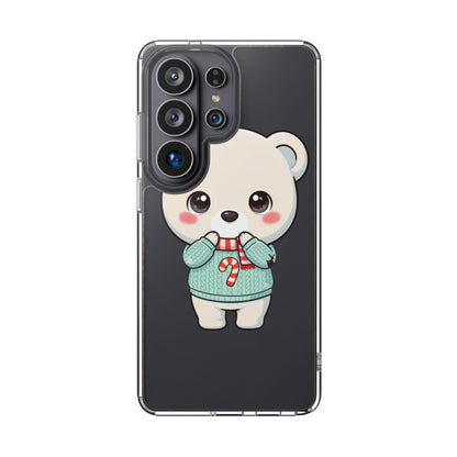 Kawaii Christmas Bear Phone Case for Holiday Season