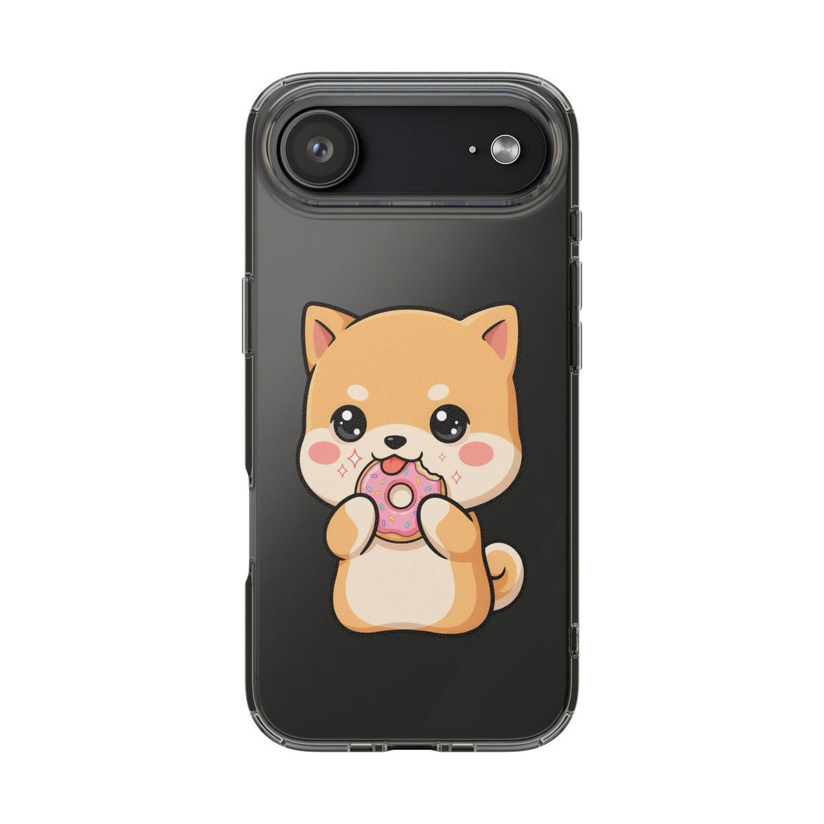 Kawaii Shiba Inu Phone Case with Donut