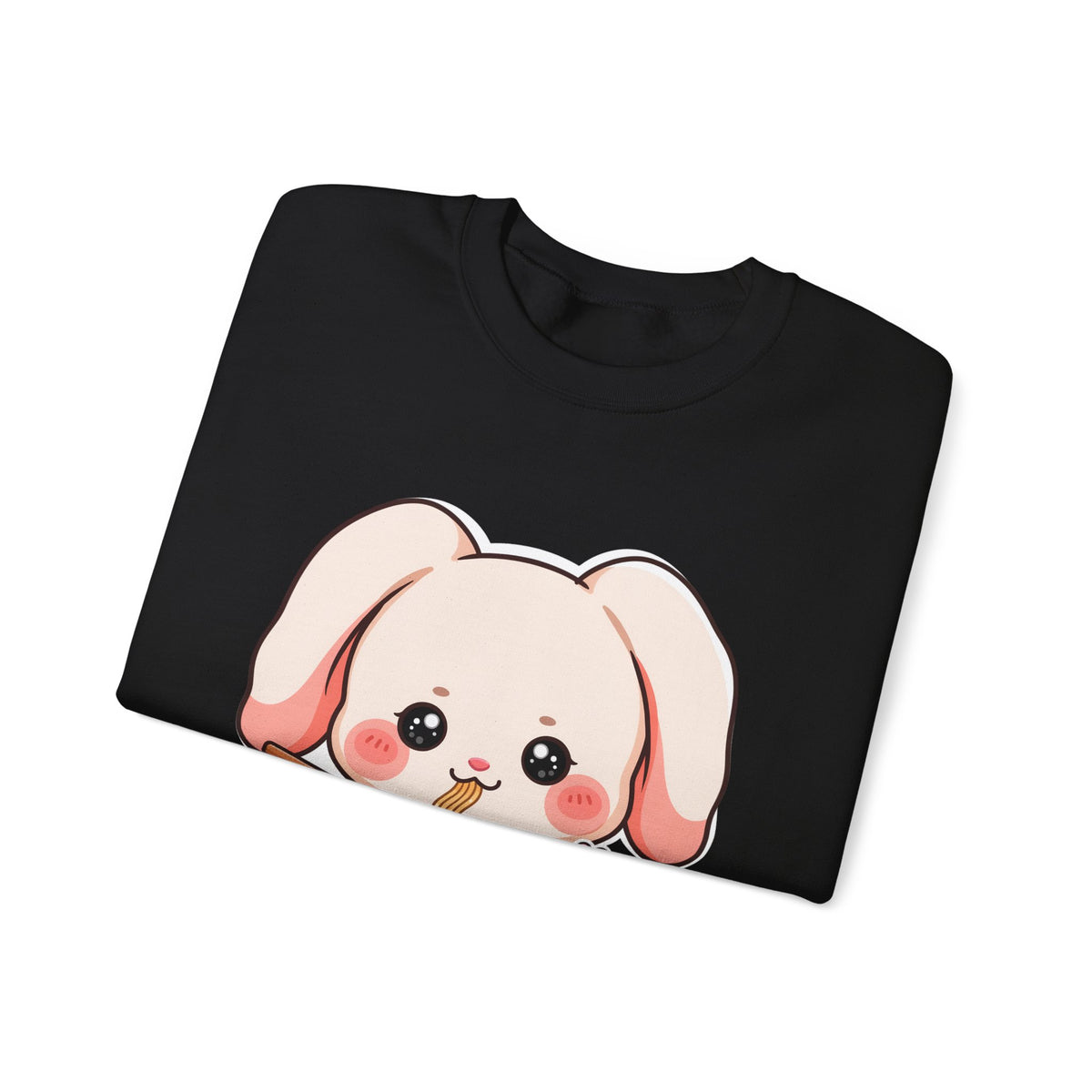 Kawaii Ramen Bunny Sweatshirt for Cute Foodie Fans