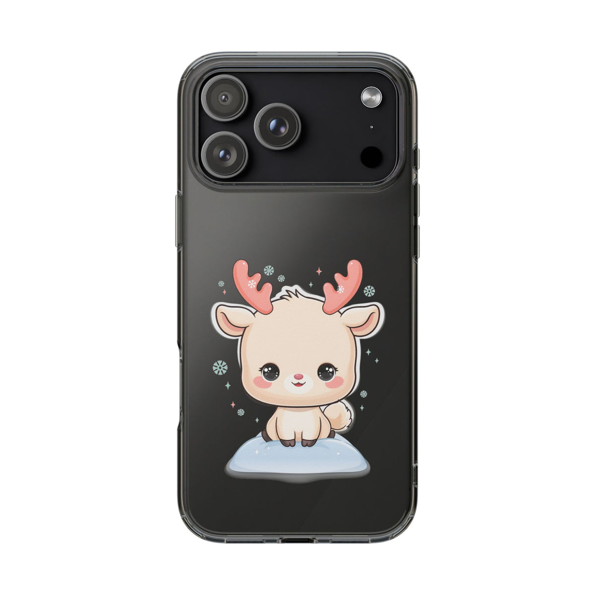 Kawaii Reindeer Phone Case for a Sweet Winter Cheer