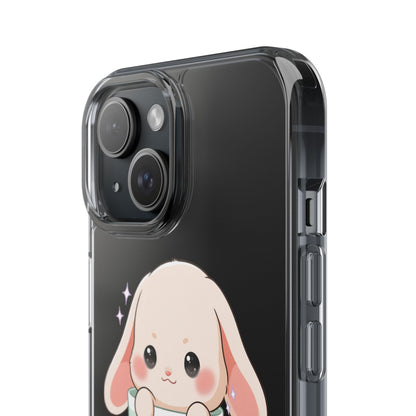 Kawaii Bunny Phone Case, Cute Teacup Rabbit