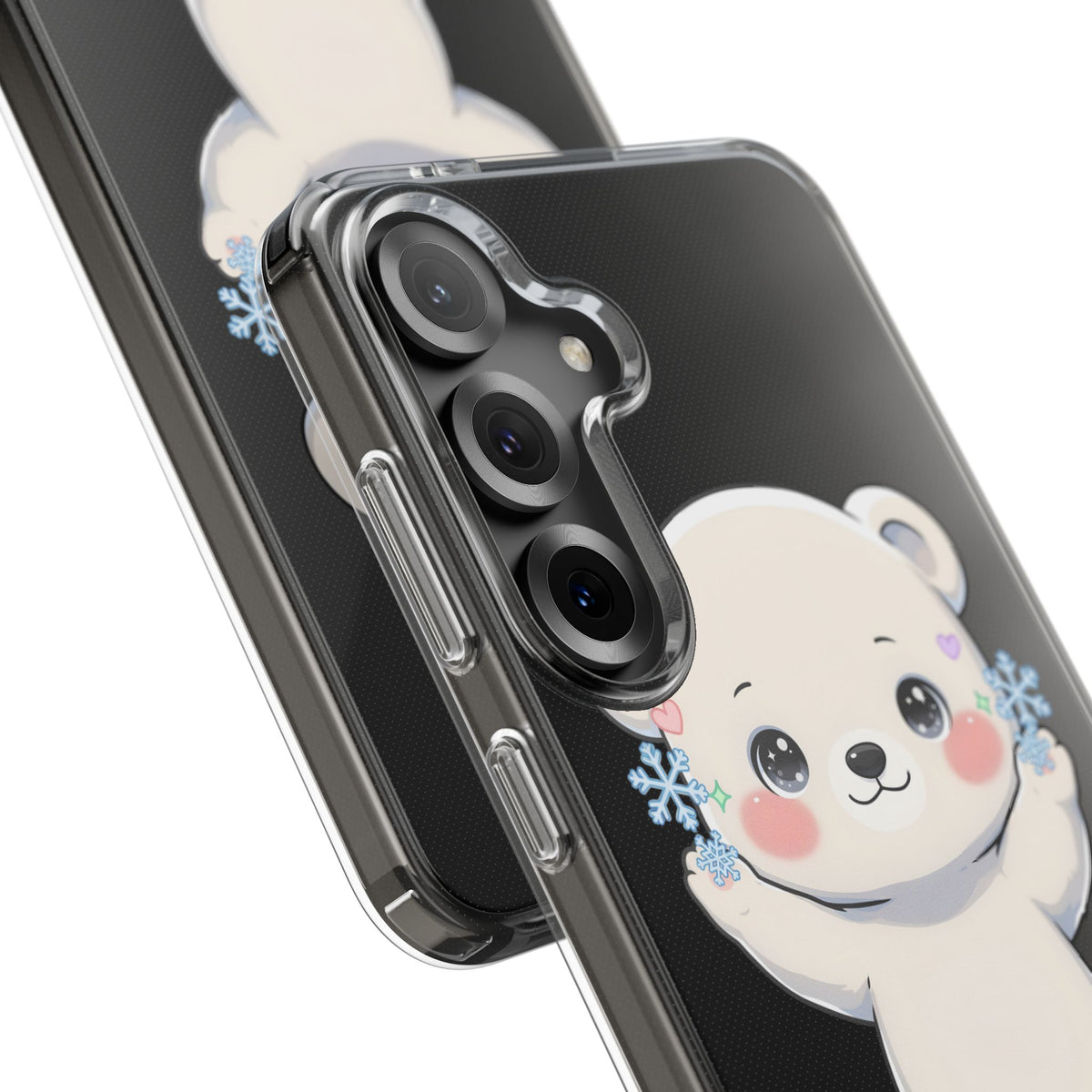 Kawaii Polar Bear Phone Case for a Cozy Winter Gift