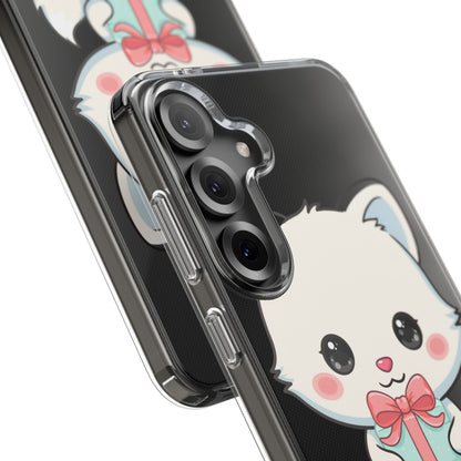 Kawaii Arctic Fox Phone Case with Gift