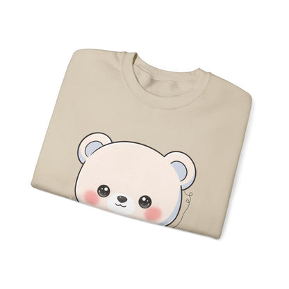 Kawaii Polar Bear Sweatshirt for Cozy Cute-Style Fans