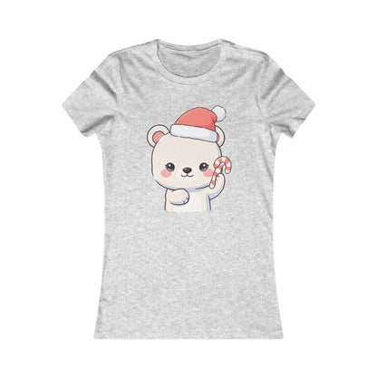 Kawaii Christmas Polar Bear Women's Tee