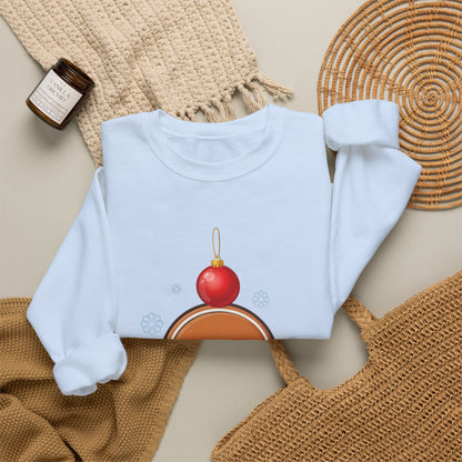 Gingerbread Christmas Sweatshirt, Cute Holiday Crewneck