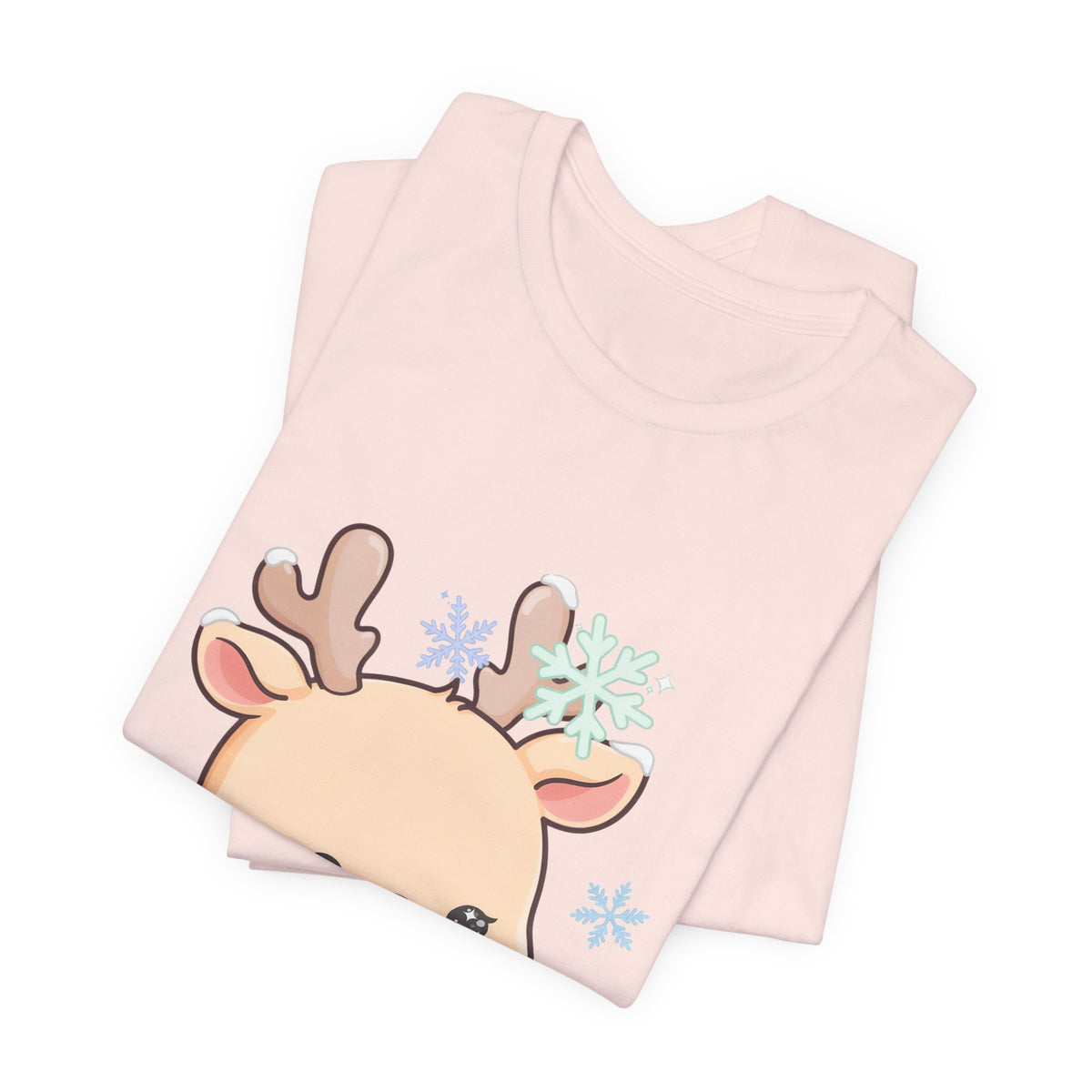 Kawaii Reindeer T-Shirt for Cute Winter Outfits
