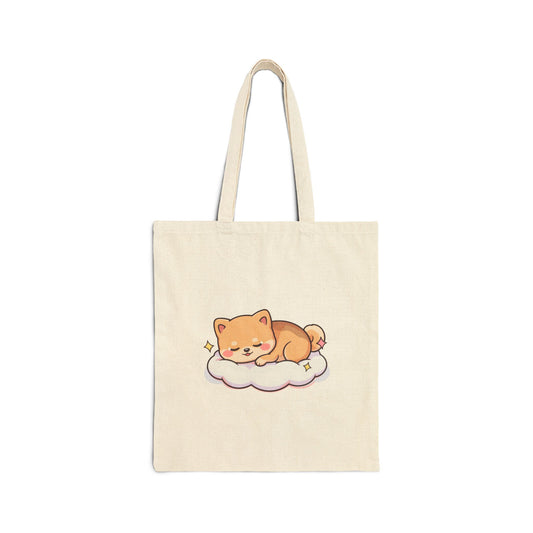 Kawaii Shiba Inu Tote Bag for Dog Lovers