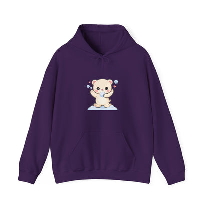 Kawaii Polar Bear Hoodie for Cute Animal Lovers
