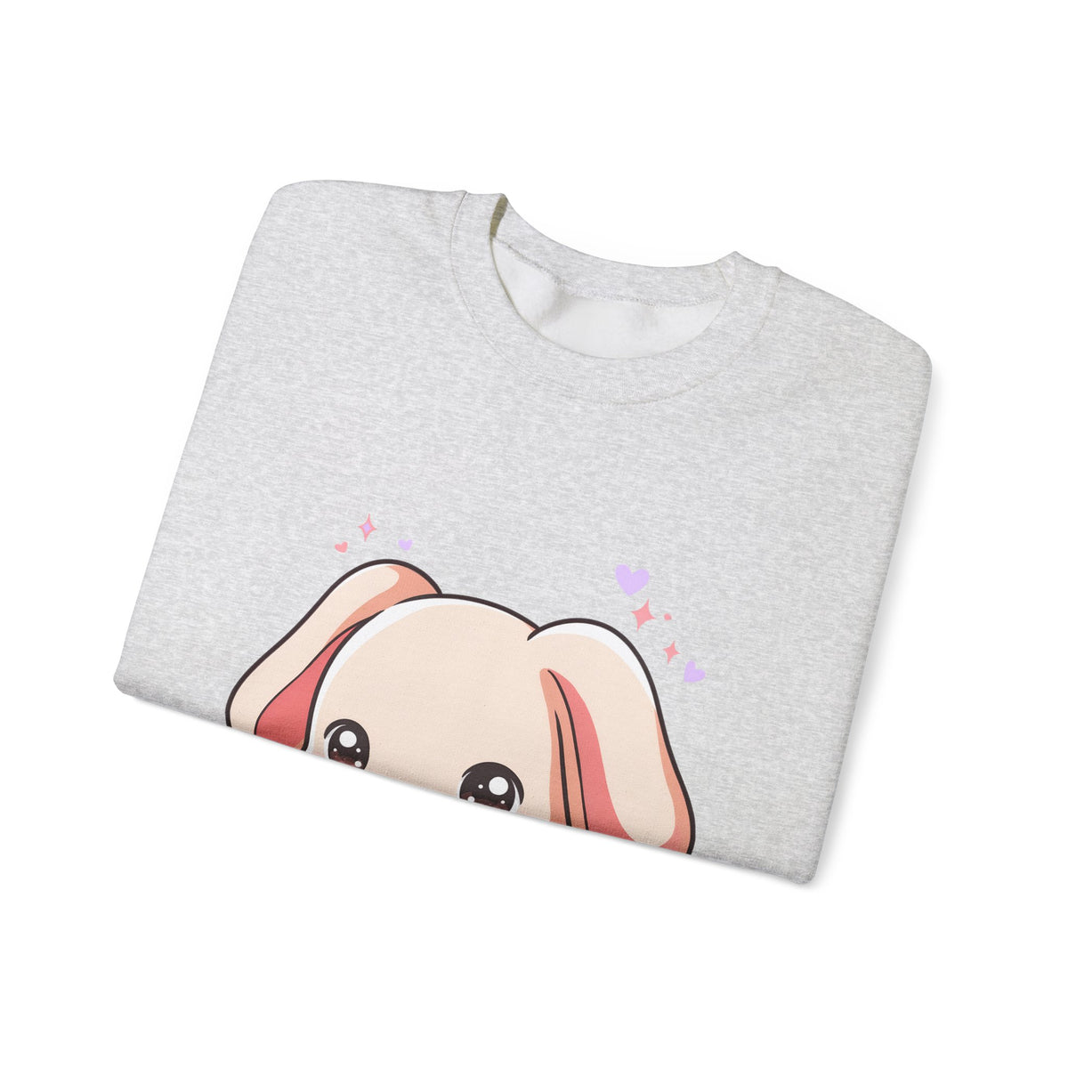 Kawaii Gamer Bunny Sweatshirt for Cozy Gaming Days